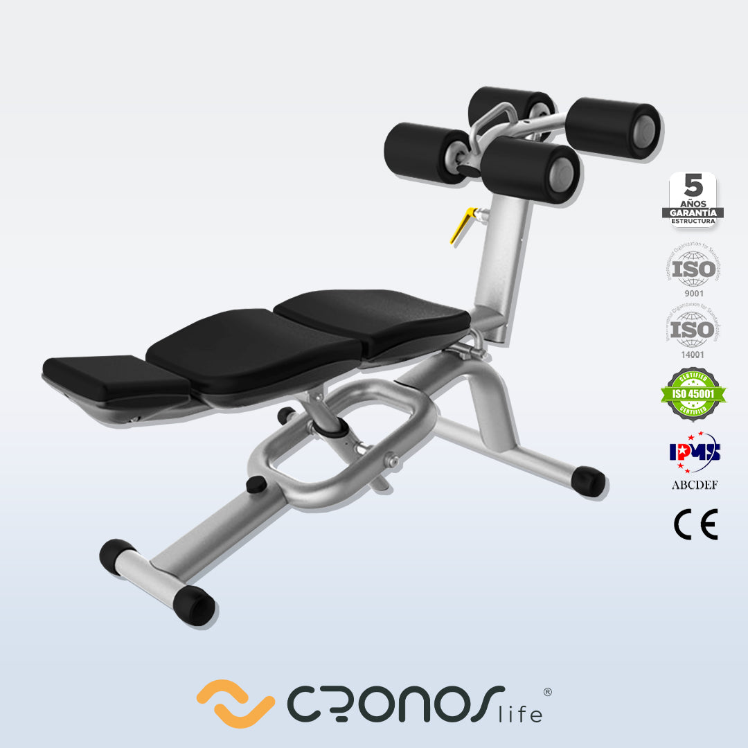 Banco Abdominal Ajustable - Cronos Life