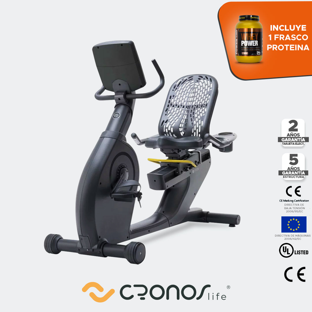 Bicicleta con Respaldar Intenza - Cronos Life