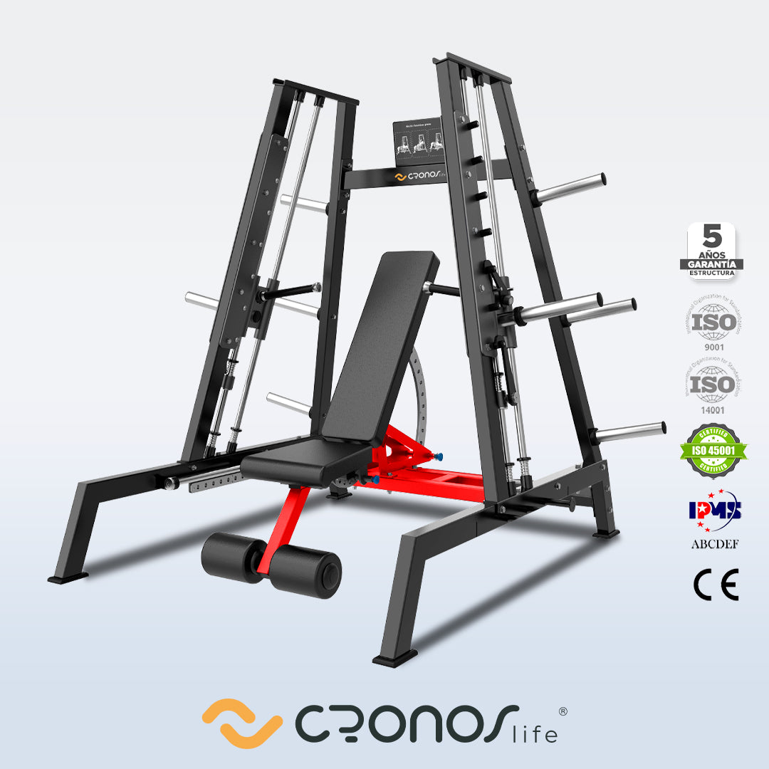 Prensa de Pecho Ajustable - Cronos Life