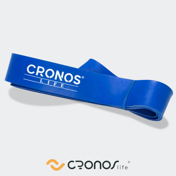 Banda Resistencia Larga Azul - Cronos Life