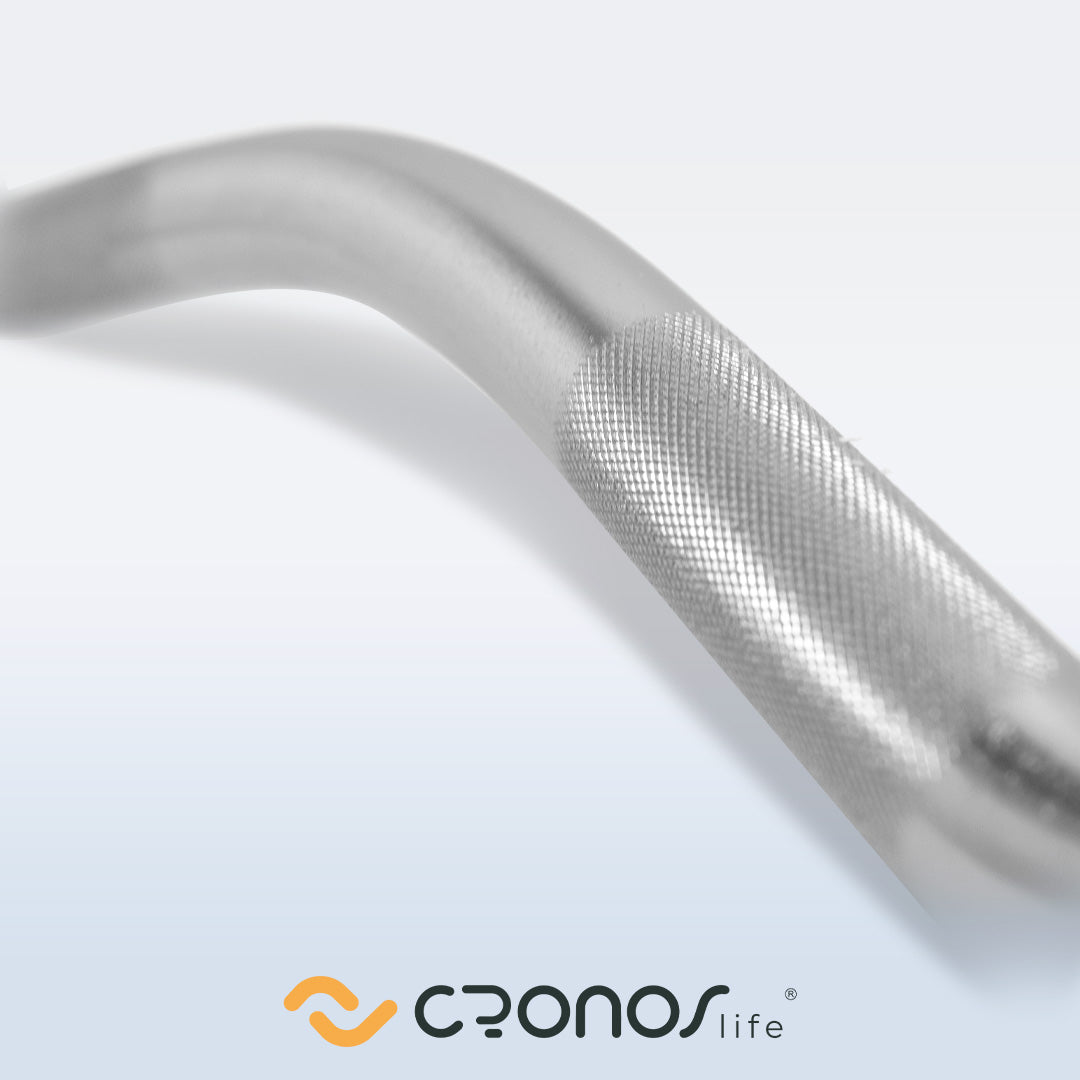 Barra Curva Olímpica 1.20mt / 8kg - Cronos Life