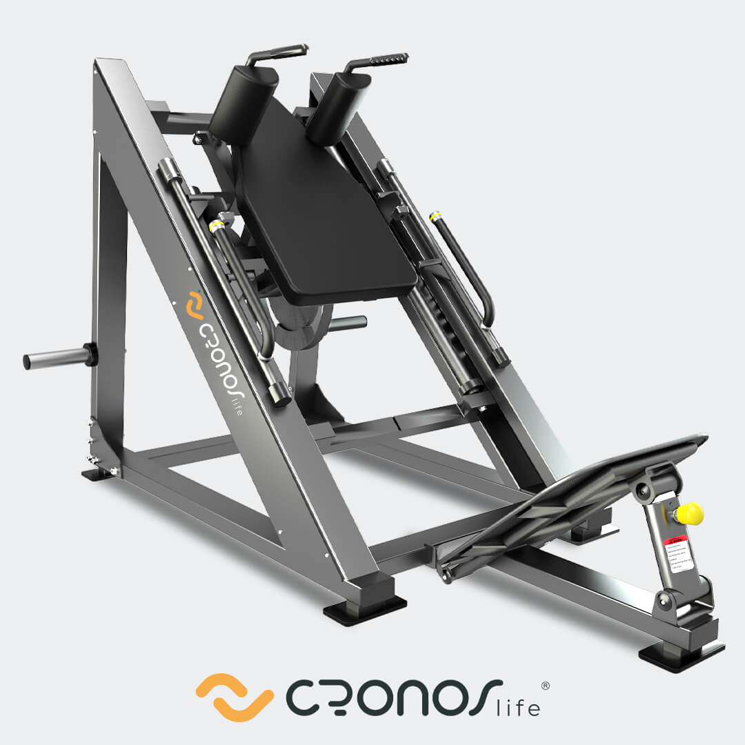 Hack Squat - Cronos Life - Plata