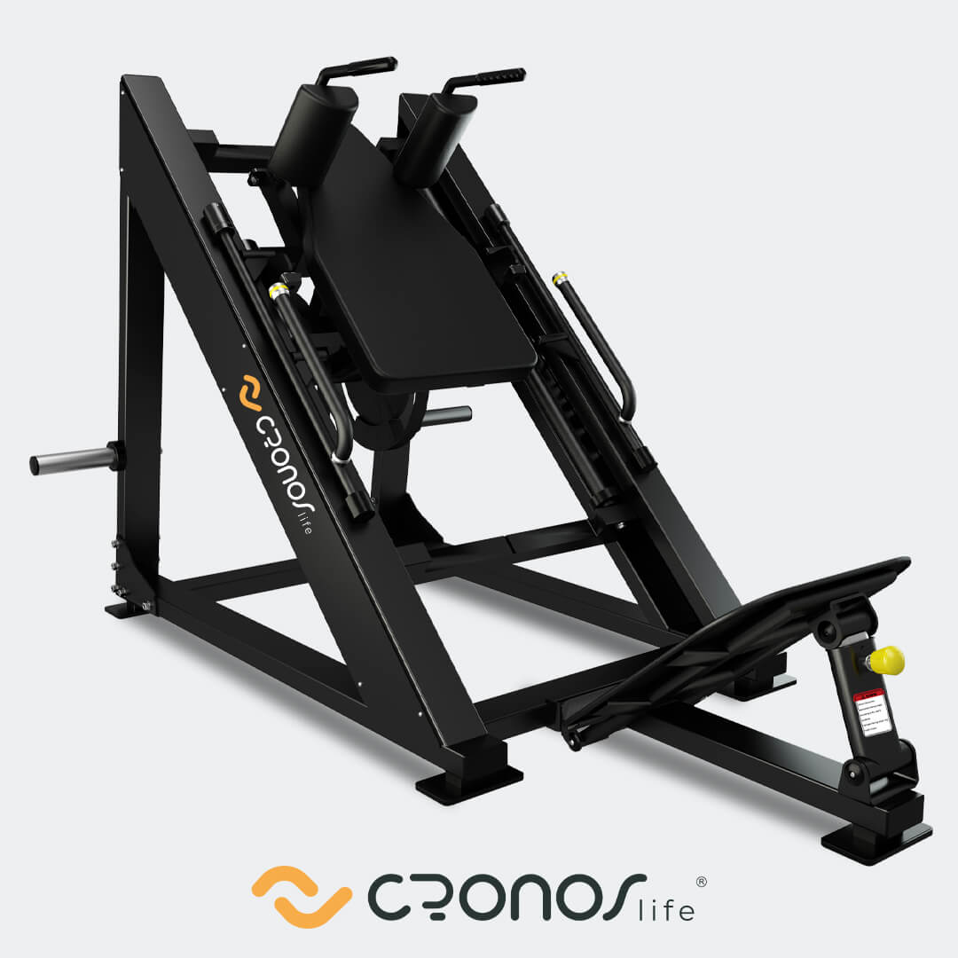 Hack Squat - Cronos Life - Negro