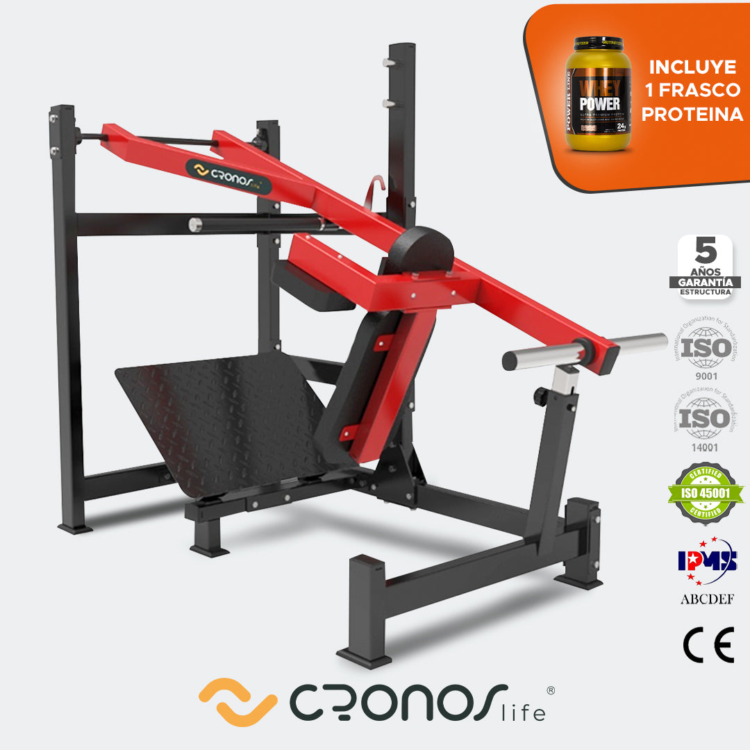 Hack Squat Péndulo - Cronos Life