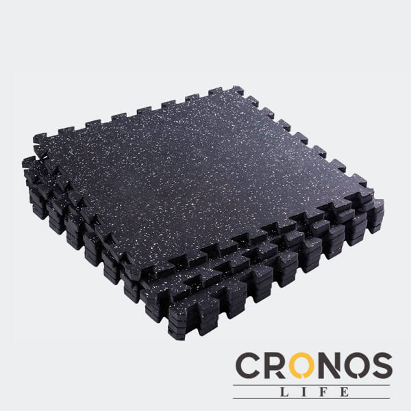 Piso de Caucho Interlocking - Cronos Life