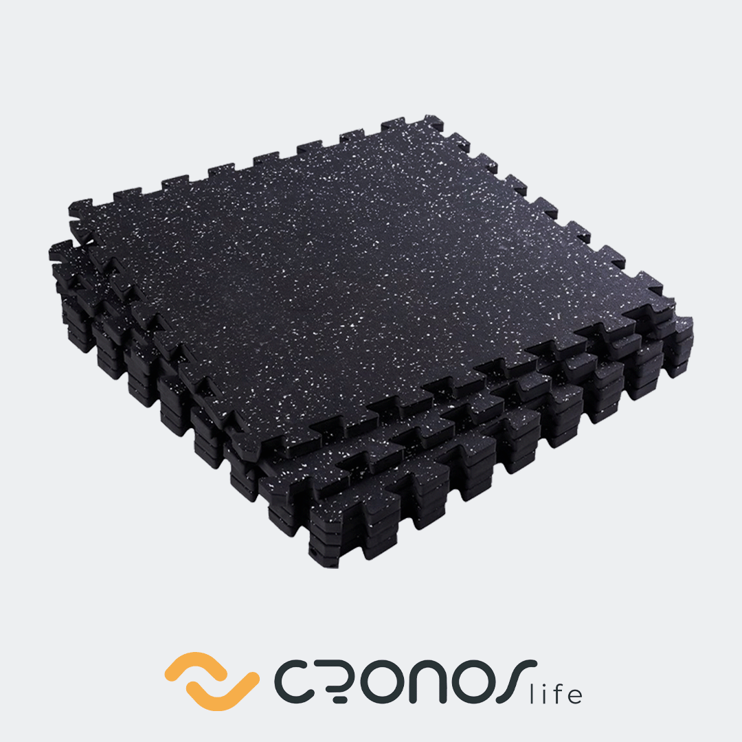 Piso de Caucho Interlocking - Cronos Life