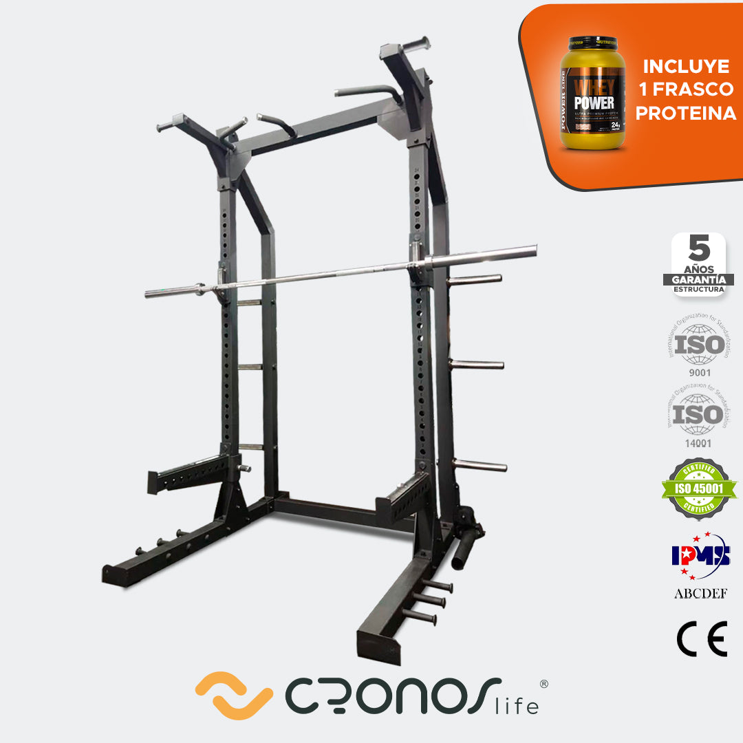 Rack para Sentadillas Abiertas - Cronos Life